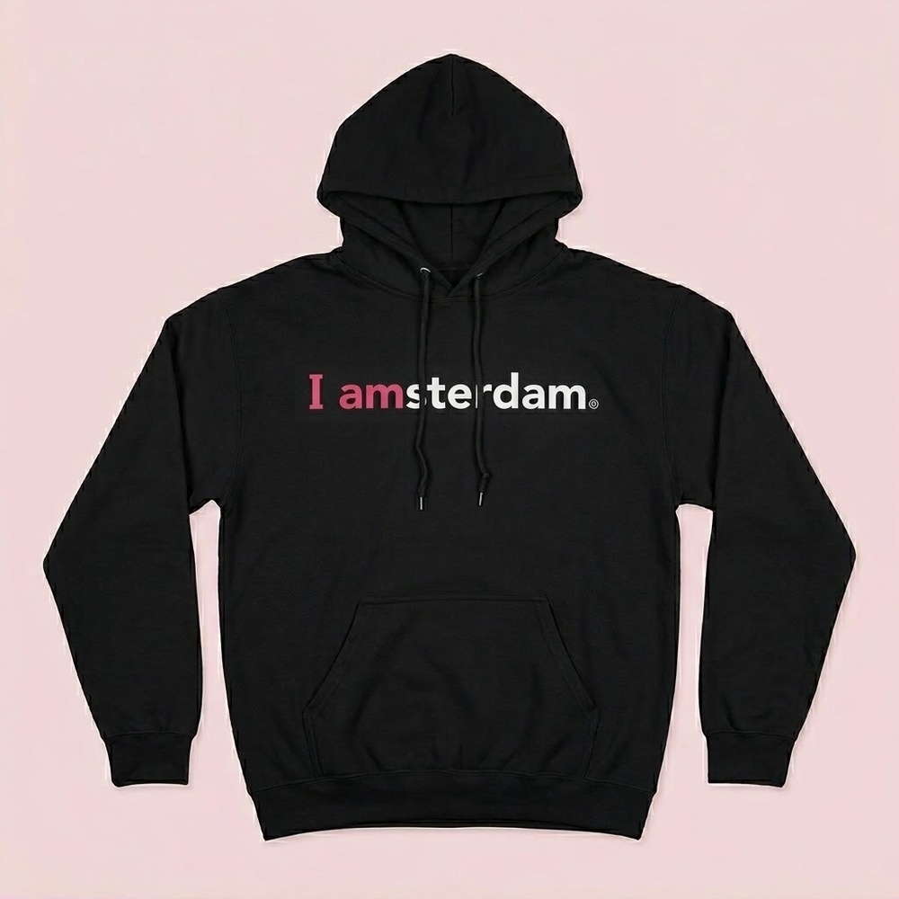 Amsterdam Black Hoodie